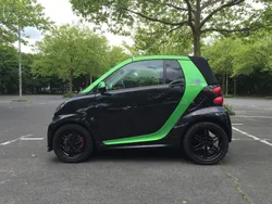 Schwarz Gebraucht 2014 Smart ForTwo Electric Drive Brabus Cabrio | 12.500 €