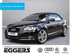 Schwarz Gebraucht 2013 Audi A3 Cabriolet S-Line Cabrio | 13.950 € (Etwas zu teuer)