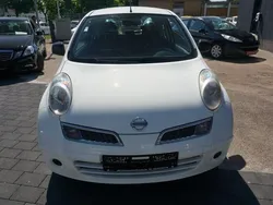 Weiß Gebraucht 2010 Nissan Micra Visia Kleinwagen | 1.999 € (Etwas zu teuer)