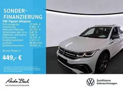 Weiß (pure white) Gebraucht 2022 VW Tiguan Allspace R-line SUV | 37.940 € (Fairer Preis)