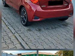 Rot Gebraucht 2018 Toyota Yaris Hybrid Style Kleinwagen | 12.200 € (Fairer Preis)