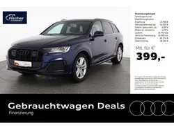 Blau Gebraucht 2023 Audi Q7 S-Line SUV | 69.980 € (Superpreis)
