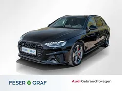 Mythosschwarz metallic Gebraucht 2023 Audi A4 S-Line Kombi | 41.890 € (Teuer)