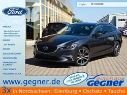Grau Gebraucht 2017 Mazda 6 Sports-Line Kombi | 9.840 € (Guter Preis)