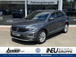 Indiumgrau Gebraucht 2021 VW T-Roc Sportline SUV | 25.950 € (Fairer Preis)