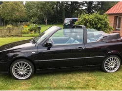 Schwarz Gebraucht 2000 VW Golf Cabriolet Cabrio | 2.900 € (Teuer)