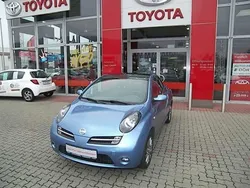 Blau metallic Gebraucht 2005 Nissan Micra C+C Cabrio | 6.490 €