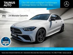 Polarweiß Gebraucht 2024 Mercedes C300e AMG line Limousine | 49.280 € (Superpreis)
