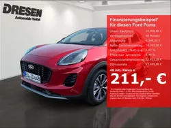 Rot Neu 2025 Ford Puma Titanium SUV | 24.990 € (Guter Preis)