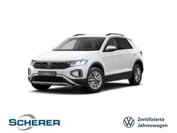 Pure white Gebraucht 2024 VW T-Roc Life SUV | 23.490 € (Fairer Preis)