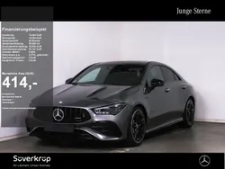 Grau Gebraucht 2024 Mercedes CLA35 AMG Premium Coupé | 52.555 € (Guter Preis)