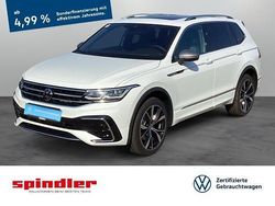 Weiß (pure white) Gebraucht 2024 VW Tiguan Allspace R-line SUV | 49.581 € (Teuer)