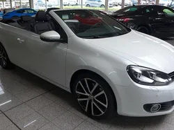 Weiß Gebraucht 2012 VW Golf Cabriolet Exclusive Cabrio | 8.990 € (Fairer Preis)