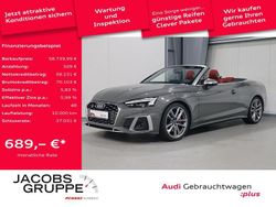 Chronosgrau metallic Gebraucht 2023 Audi S5 Cabriolet Ambiente Cabrio | 58.740 € (Teuer)