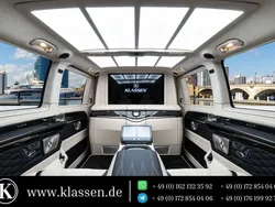 Schwarz Neu 2024 Mercedes V300 Business Van / Kleinbus | 434.350 €