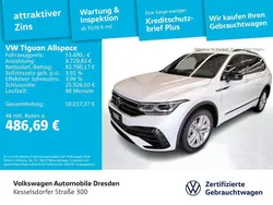 Oryxweiß perlmutteffekt Neu 2024 VW Tiguan Allspace R-line SUV | 53.490 € (Teuer)