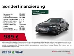 Mythosschwarz metallic Gebraucht 2023 Audi e-tron GT quattro Comfort Limousine | 57.880 € (Guter Preis)