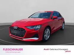 Progressivrot metallic Gebraucht 2024 Audi A3 Sportback Advanced Plus Limousine | 32.980 € (Guter Preis)