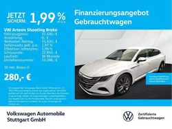Oryxweiß perlmutteffekt Gebraucht 2024 VW Arteon Elegance Kombi | 31.430 € (Superpreis)
