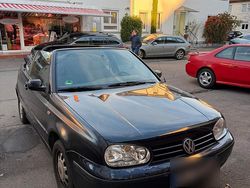 Schwarz Gebraucht 1999 VW Golf Cabriolet Classicline Cabrio | 700 € (Superpreis)