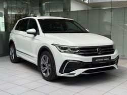 Pure white Gebraucht 2021 VW Tiguan R-line SUV | 27.990 € (Guter Preis)