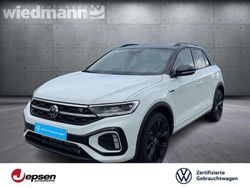 Pure white / schwarz Gebraucht 2024 VW T-Roc R-line SUV | 33.570 € (Fairer Preis)