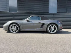 Grau Gebraucht 2021 Porsche 718 Boxster Cabrio | 57.800 € (Superpreis)