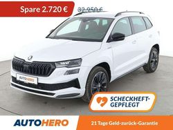 Bila moon moon white Gebraucht 2023 Skoda Karoq SportLine SUV | 30.230 € (Fairer Preis)