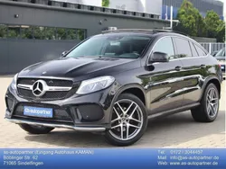 Obsidianschwarz metalliclack Gebraucht 2017 Mercedes GLE350 AMG line Coupé | 32.800 € (Fairer Preis)