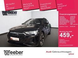Mythosschwarz metallic Gebraucht 2023 Audi Q8 e-tron S-Line SUV | 57.763 € (Fairer Preis)