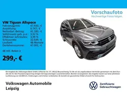 Grau Gebraucht 2024 VW Tiguan Allspace R-line SUV | 47.930 € (Etwas zu teuer)