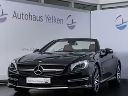 Schwarz (obsidianschwarz lack) Gebraucht 2015 Mercedes SL63 AMG AMG Cabrio | 69.990 €