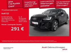 Mythosschwarz metallic Gebraucht 2024 Audi Q2 S-Line SUV | 37.350 € (Etwas zu teuer)