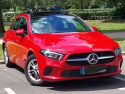 Rot Gebraucht 2018 Mercedes A200 Style Limousine | 20.500 € (Fairer Preis)