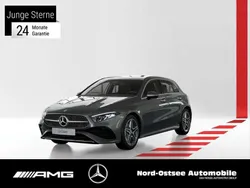 Metalliclack mountaingrau Gebraucht 2024 Mercedes A200 AMG Limousine | 30.290 € (Guter Preis)