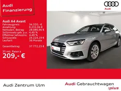 Florettsilber metallic Gebraucht 2024 Audi A4 Advanced Plus Kombi | 34.320 € (Fairer Preis)