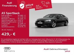 Schwarz Gebraucht 2024 Audi A5 Sportback Business Limousine | 56.880 €