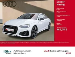 Gletscherweiß metallic Gebraucht 2024 Audi A5 Sportback S-Line Limousine | 48.950 € (Teuer)