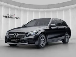 Lack obsidianschwarz Gebraucht 2021 Mercedes C220 AMG Kombi | 34.880 € (Fairer Preis)