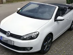 Weiß Gebraucht 2012 VW Golf Cabriolet Cabrio | 7.900 € (Guter Preis)