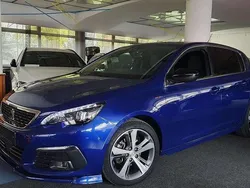 Magneticblau/metallic Gebraucht 2019 Peugeot 308 Allure GT-Line Limousine | 16.990 € (Teuer)