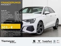 Weiß Gebraucht 2022 Audi A3 S-Line Limousine | 19.980 € (Superpreis)