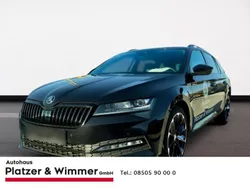 Schwarz Gebraucht 2022 Skoda Superb SportLine Kombi | 36.900 € (Etwas zu teuer)