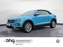 Blau Gebraucht 2022 VW T-Roc Cabriolet Style Cabrio | 27.430 € (Guter Preis)