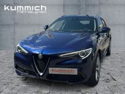 Blu montecarlo, metallic (blau) Gebraucht 2021 Alfa Romeo Stelvio Lusso SUV | 37.750 € (Teuer)