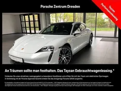 Carraraweißmetallic Gebraucht 2023 Porsche Taycan 4S Sport Turismo Limousine | 75.200 € (Superpreis)
