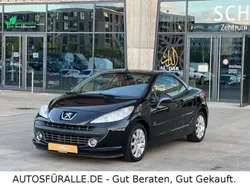 Schwarz Gebraucht 2008 Peugeot 207 CC Roland Garros Cabrio | 4.999 € (Etwas zu teuer)