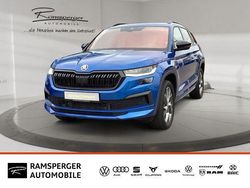 Blau (raceblau metallic) Gebraucht 2022 Skoda Kodiaq SportLine SUV | 37.990 € (Fairer Preis)
