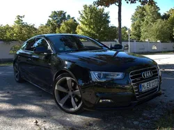 Schwarz Gebraucht 2015 Audi A5 Sportback S-Line Limousine | 16.900 € (Fairer Preis)