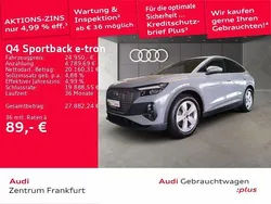 Kieselgrau/kieselgrau Gebraucht 2023 Audi Q4 Sportback e-tron SUV | 24.950 € (Superpreis)
